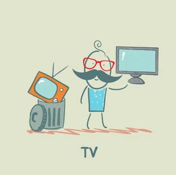 Tv Stock Illustration