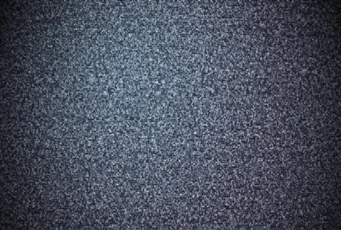 TV Interference On Off Blue Tint Stock Footage 891231