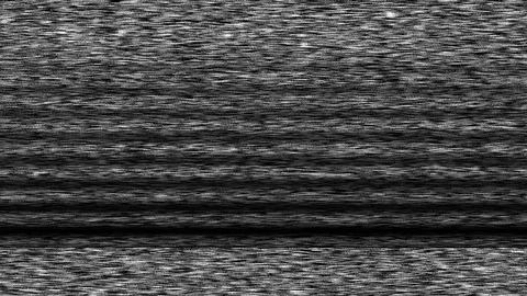 TV interference Stock Footage 75795324