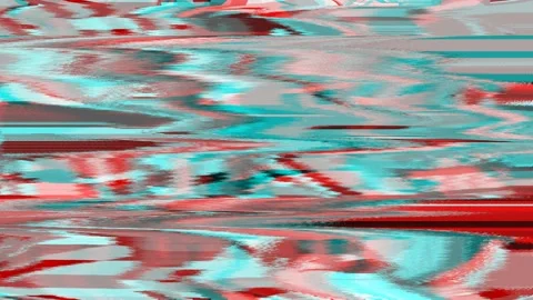 TV interferences, video, computer bug, glitch, distortions, vhs, 80, 90, loop Video stock 118438350