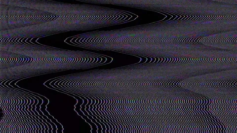 TV modulation distort extreme Stock Footage 320255955