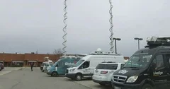 WRAL News microwave truck