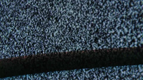 TV noise 1 1 Stock Footage 161665384