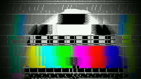 Tv noise 4 Stock Footage 4368988