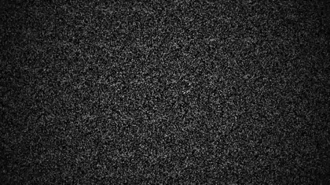 Tv Noise Background From A De Tuned Analog Television With A Poor Tv Signal Stock Footage 310121631