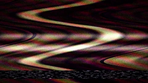 Tv Noise Crt Tv Loop  Stock Footage 268199385