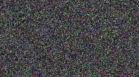 TV Noise Video stock 5228903