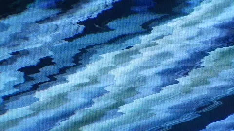 TV noise Stock Footage 57358350