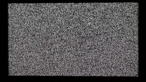 TV Noise Stock Footage 74578073