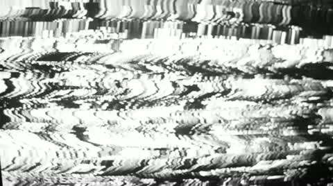 Tv Noise Forward Tape Stock Footage