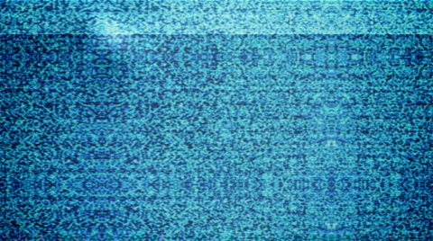 TV Noise HDV Stock Footage 823552