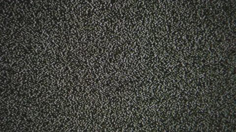 Tv Noise no signal Loop Stock Footage 164940198