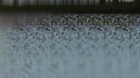 Tv noise, random dot pixel pattern Stock Footage 302713415