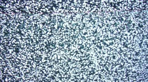 Tv Noise Real Stock Footage 10919911