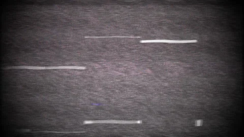 TV Noise Retro Video Loop Vidéo 124553655