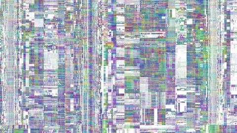 TV noise static effect, abstract glitch background. Fractal digital art patte 스톡 일러스트