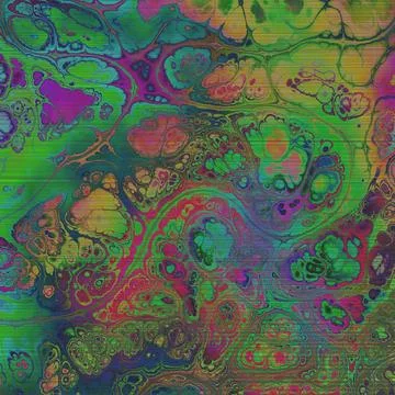 TV noise static effect, abstract glitch background. Fractal digital art patte Stock Illustration