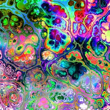 TV noise static effect, abstract glitch background. Fractal digital art patte Stock Illustration