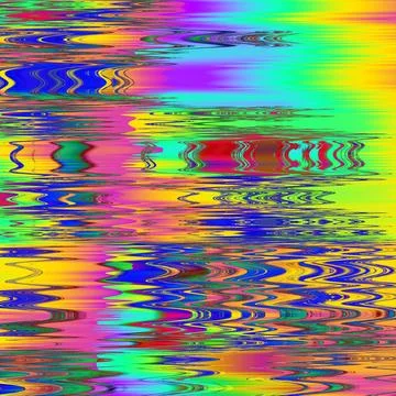 TV noise static effect, abstract glitch background. Fractal digital art patte Stock Photos