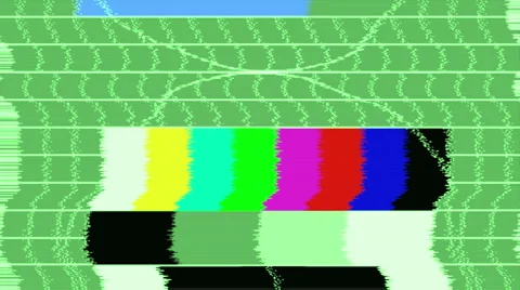 Tv noise6 Stock Footage 4335403