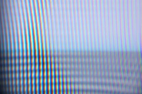 TV or computer screen in extreme closeup Stock Photos