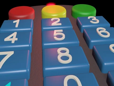 TV or universal remote control device Video stock 75656410