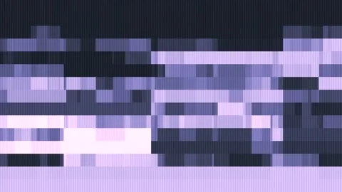 Tv picture interference - retro background - disturbance, noise, glitch Stock Footage 149356537