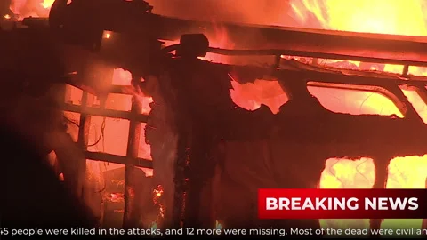 TV Presenter Telling Shocking Breaking News Stock Footage 161030036