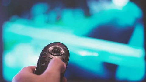 Tv remote control. Stock Footage 97332933