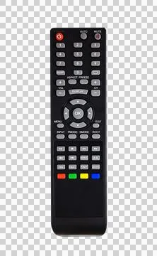 TV remote control isolated Stock Photos