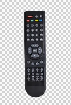 TV remote control isolated Stock Photos