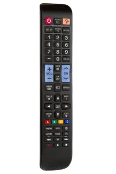 TV Remote Control Stock Photos