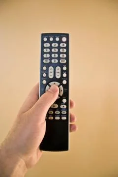 TV Remote Control Stock Photos