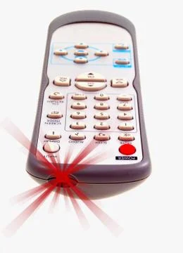 TV Remote Control Stock Photos