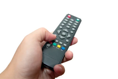 Tv remote control Stock Photos