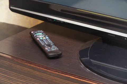 TV remote control Foto stock