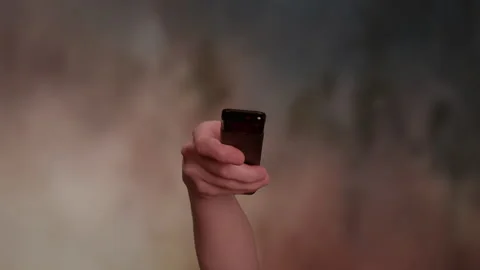 TV remote control, smart home appliances, button press program, select Stock Footage 294622690