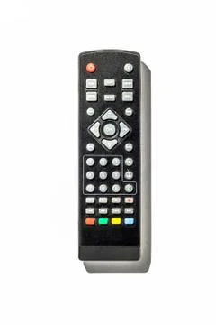 TV remote control. on a white background isolate Stock Photos