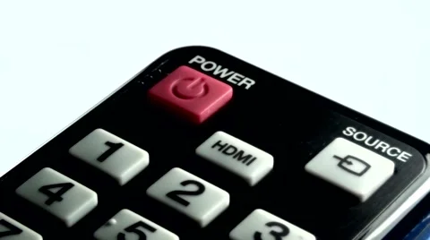 TV remote control zoom HDR 스톡 동영상 46427160