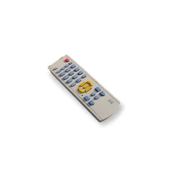 Tv remote on a white background Stock Photos