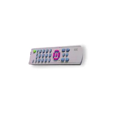 Tv remote on a white background Stock Photos