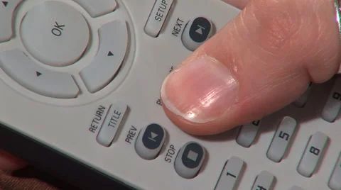 TV Remotes. Closeup. Stock Footage 50678251