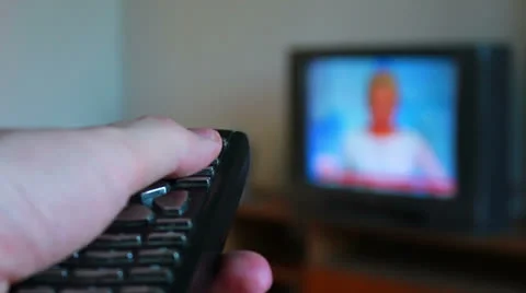 TV remute control Stock-Footage 25426876