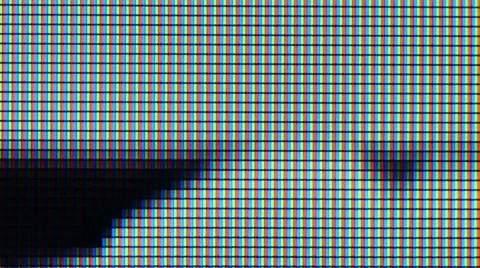 TV screen close up. Stock Footage 44585597