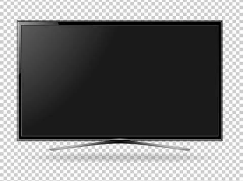 TV screen flat lcd led vector illustration Illustrazione stock