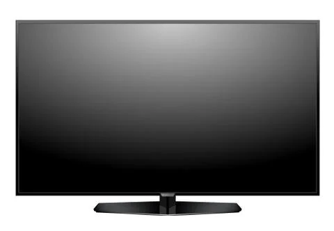 TV screen flat lcd led vector illustration Vector 스톡 일러스트