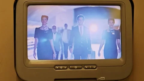 A tv screen Stock Footage 291902145