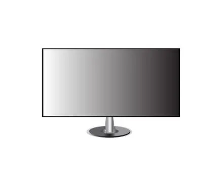 Tv screen hd isolated Stock Illustration