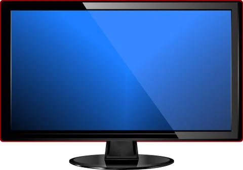 TV screen Stock-Illustration