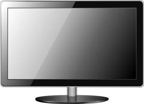 TV screen Stock Illustration